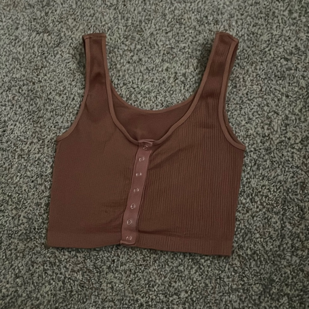 aeropostale cropped tank/bra